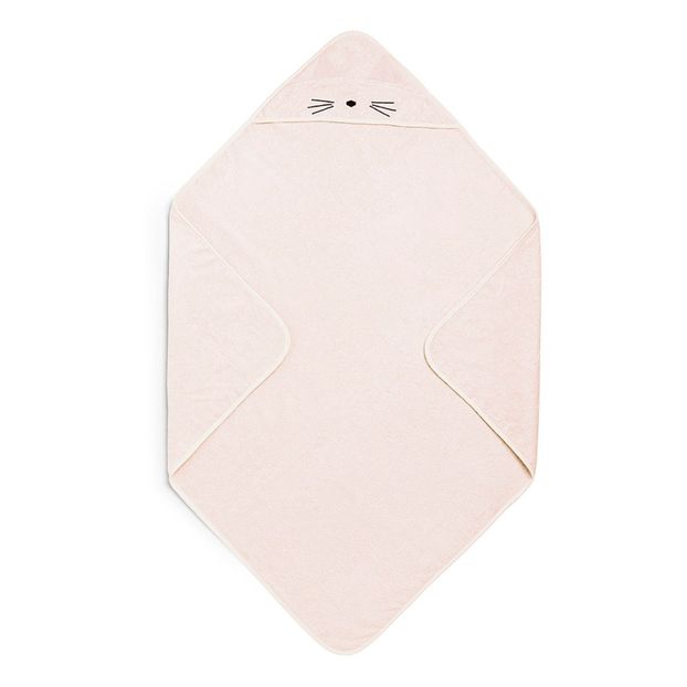Cape de bain Augusta Chat en éponge de coton bio-product