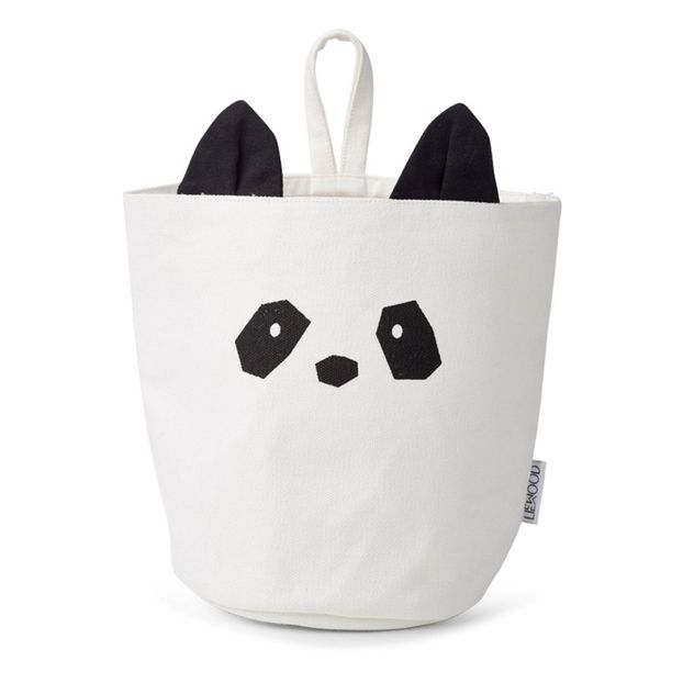 Korb aus Stoff Panda aus organischer Baumwolle-product