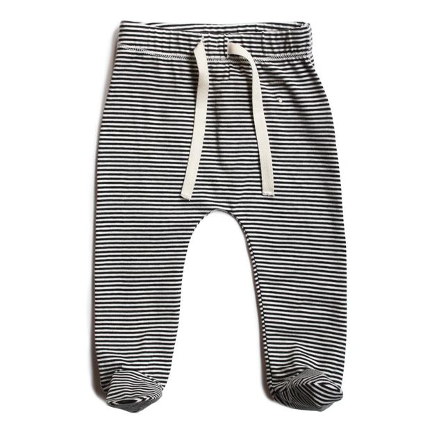 Polaina a rayas de algodón orgánico-product