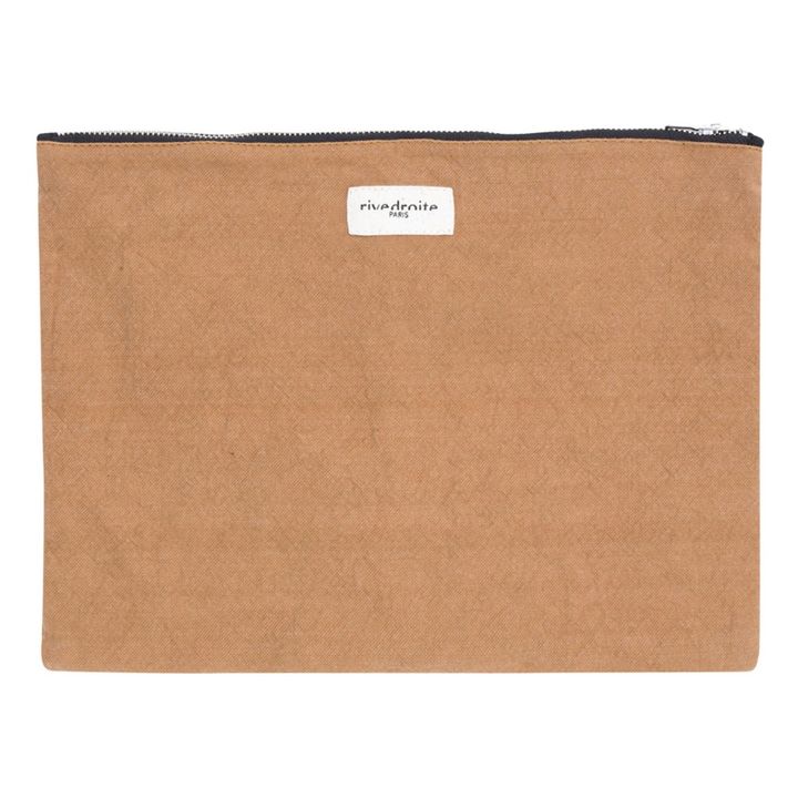 Pochette Barbette en coton | Tabac- Image produit n°0