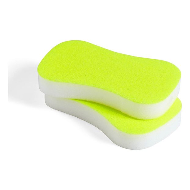 Éponges à vaisselle fluo - Set de 2-product