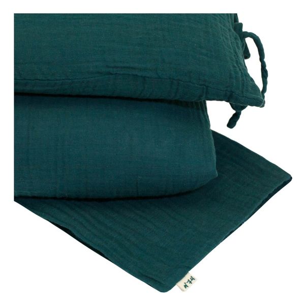 Bedding set - petrol blue-product