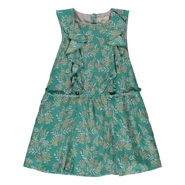 Ruffled Floral Dress-product