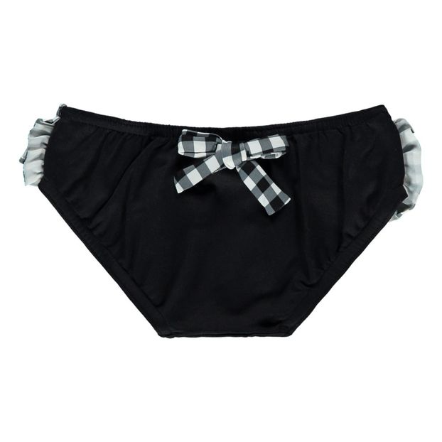 Gingham Ruffled Swimming Bottoms-product