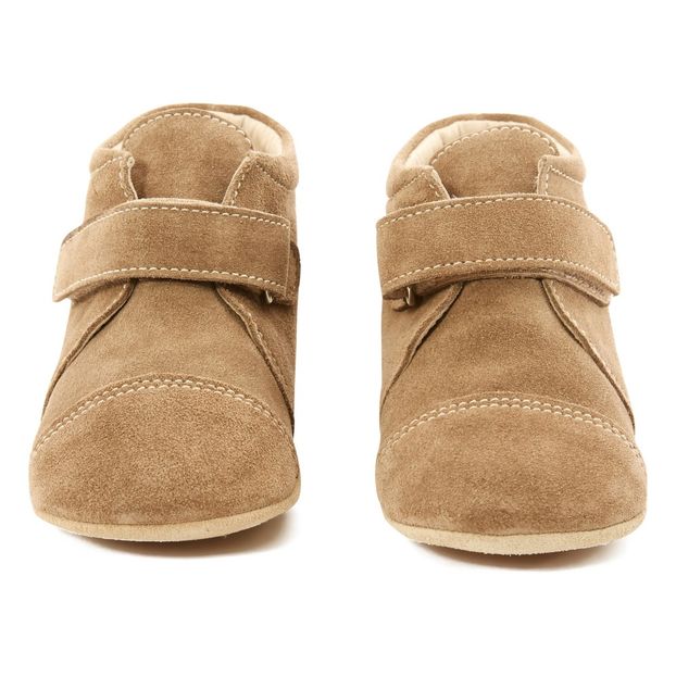 Patucos de ante con velcro-product