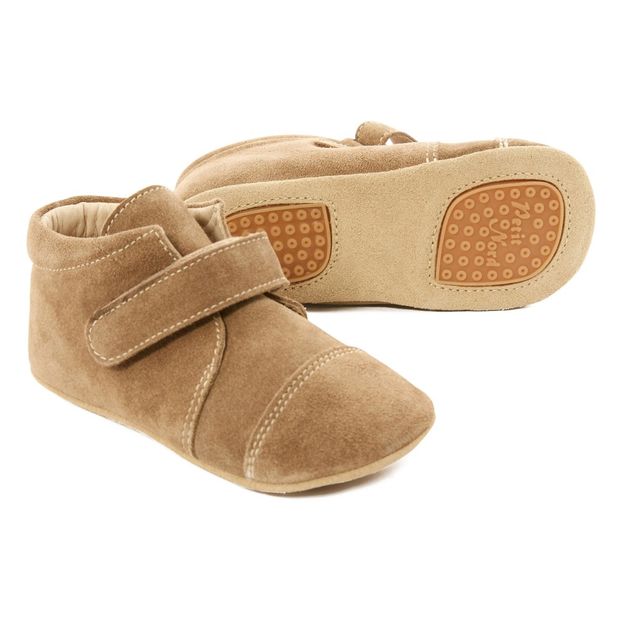 Patucos de ante con velcro-product