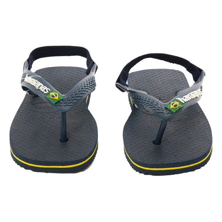 Flipflops Baby Brasil Logo | Nachtblau- Produktbild Nr. 3