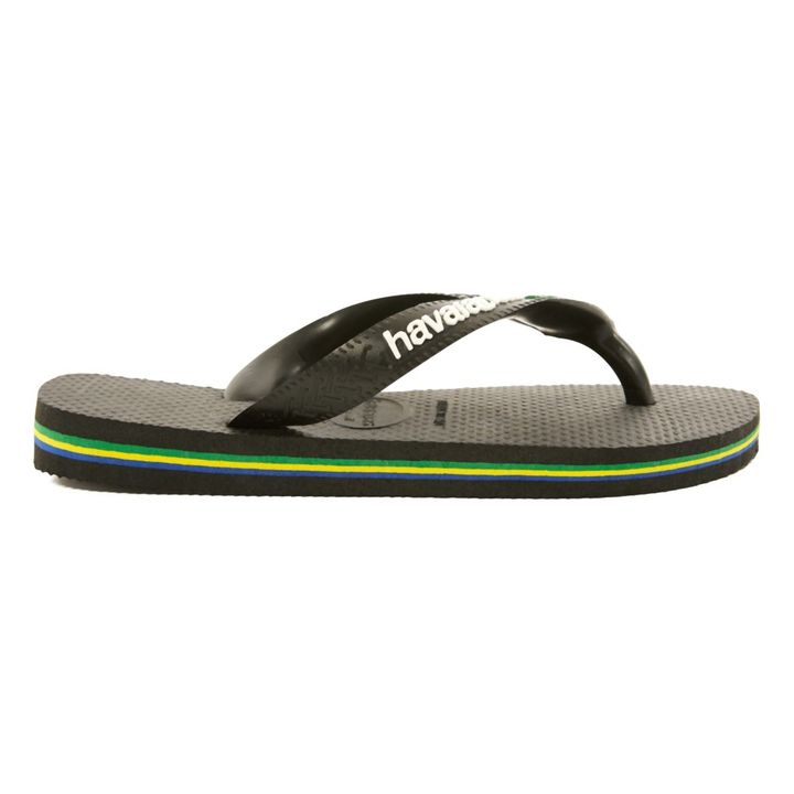 Tongs Brasil Logo Noir- Image produit n°0