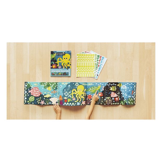 Poster sticker Aquarium -product