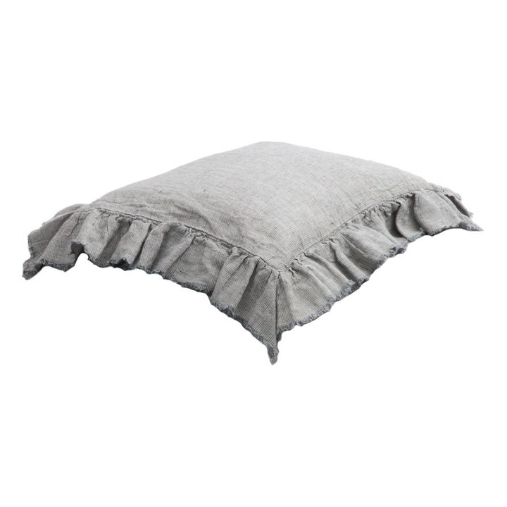 Funda de almohada de lino lavado Boho | Nuage- Imagen del producto n°0
