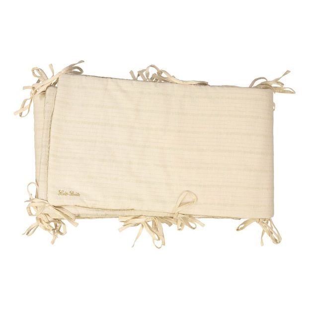 Tour de lit Elfe rayures Lurex dorées-product