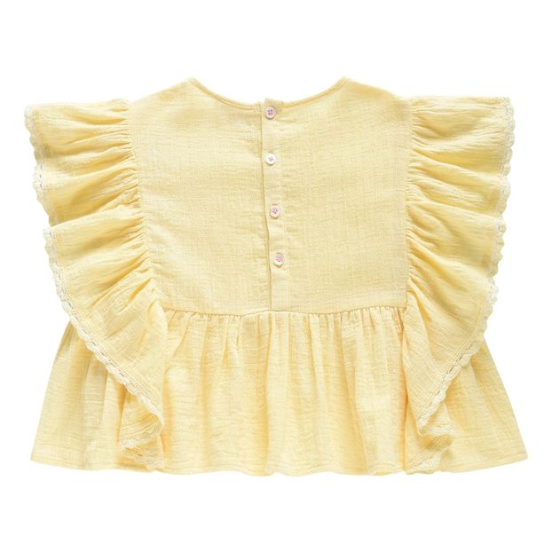 Blouse Volants Détails Brodés Bundi-product