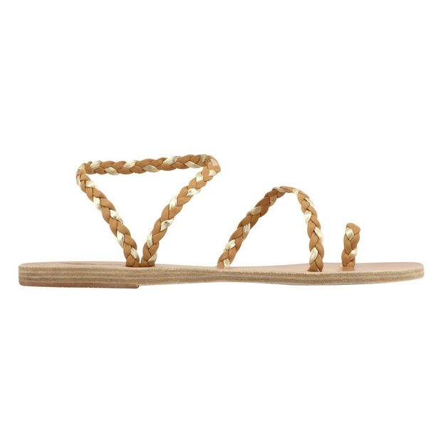 Sandales Cuir Tressé Bicolore Eleftheria-product