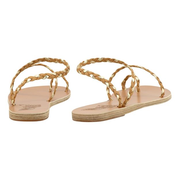 Sandales Cuir Tressé Bicolore Eleftheria-product