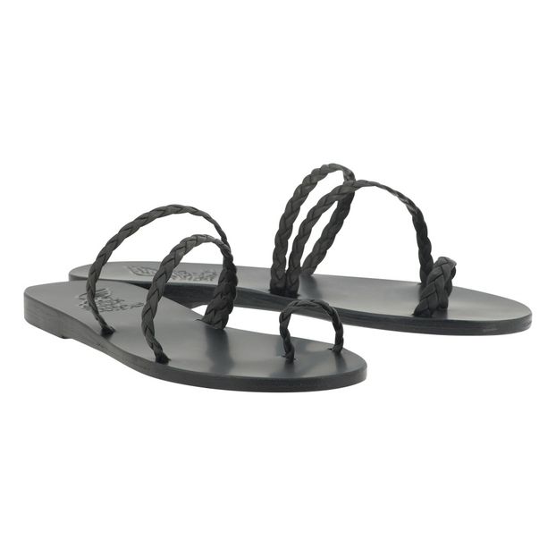 Katia Plaited Leather Sandals-product