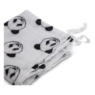 Moumout Lange-plaid en mousseline de coton Panda-listing