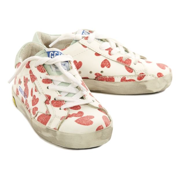 Superstar Heart Leather Low Top Trainers-product