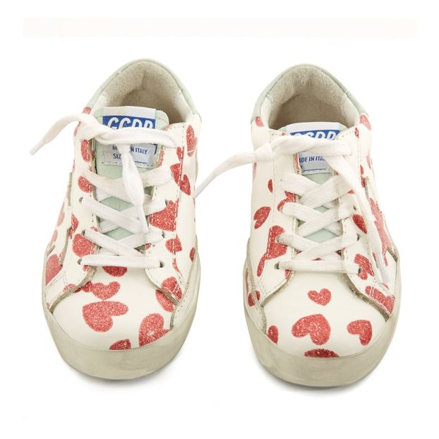 Superstar Heart Leather Low Top Trainers-product