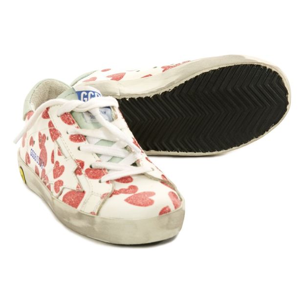 Superstar Heart Leather Low Top Trainers-product