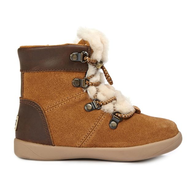 Ager Suede and Fur Lace-Up Boots-product