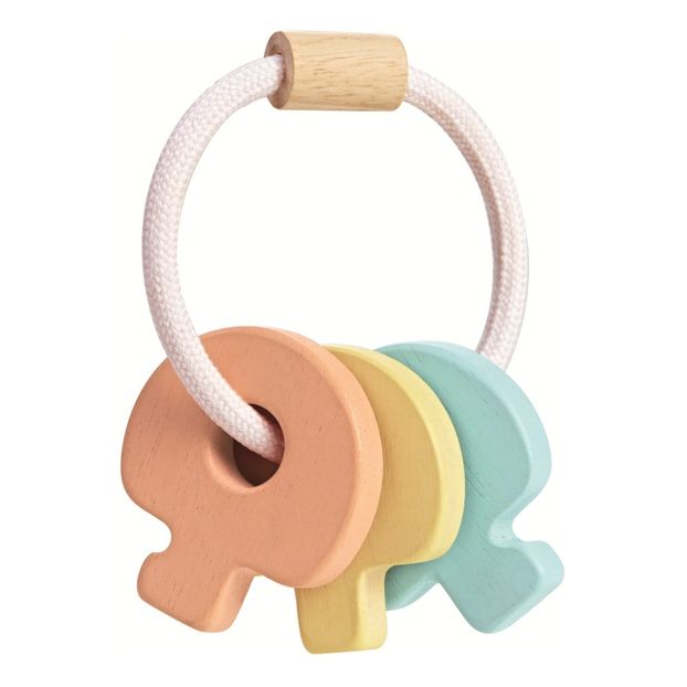 Pastel Key Ring Rattle-product