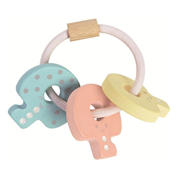 Pastel Key Ring Rattle-product