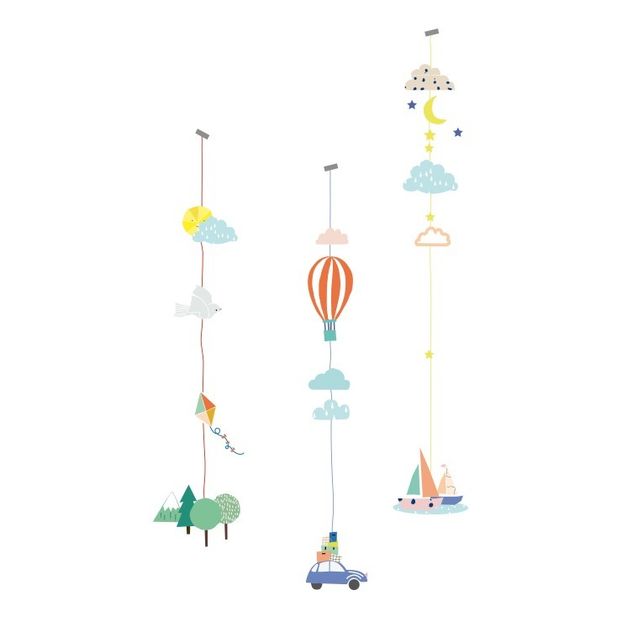 Three Balade Sticker Garlands-product