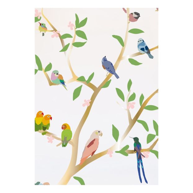 Sticker géant avec oiseaux-product