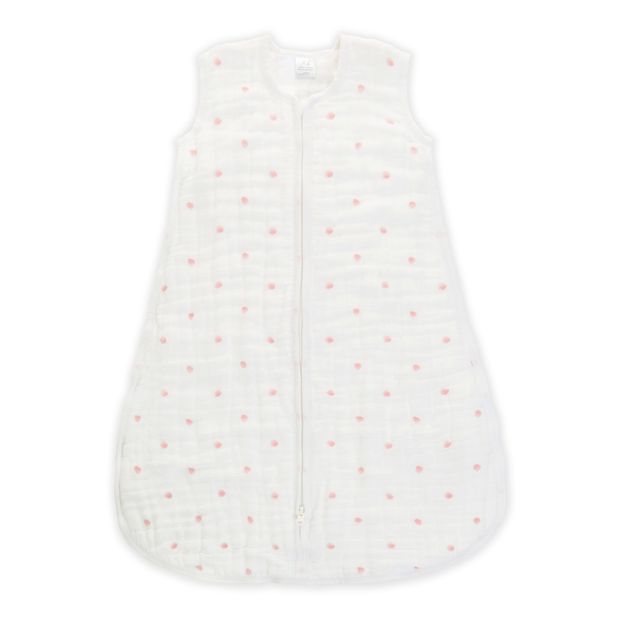 Gigoteuse mi-saison à pois roses-product