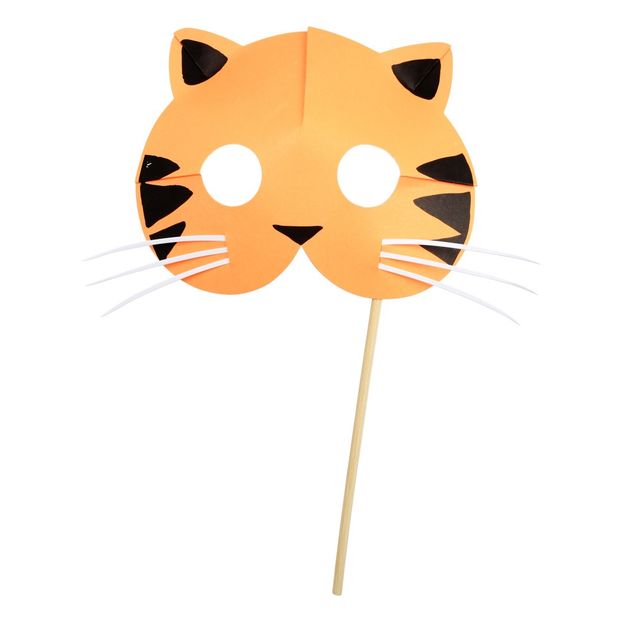 Jungle Cardboard Masks - Set of 8-product