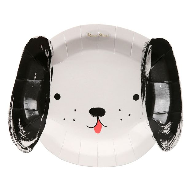 Assiettes en carton Chien - Set de 12-product