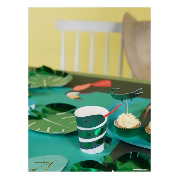 Gobelets en carton Serpent - Set de 8-product