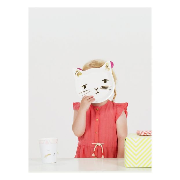Pappteller Katze 8er-Pack -product