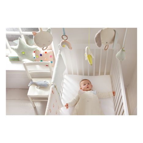 Mobile musical Chien en coton bio-product