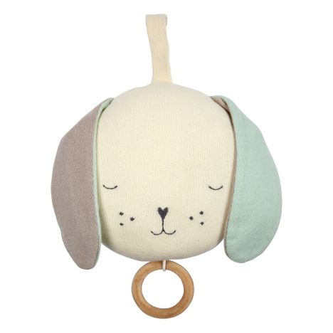 Mobile musical Chien en coton bio-product