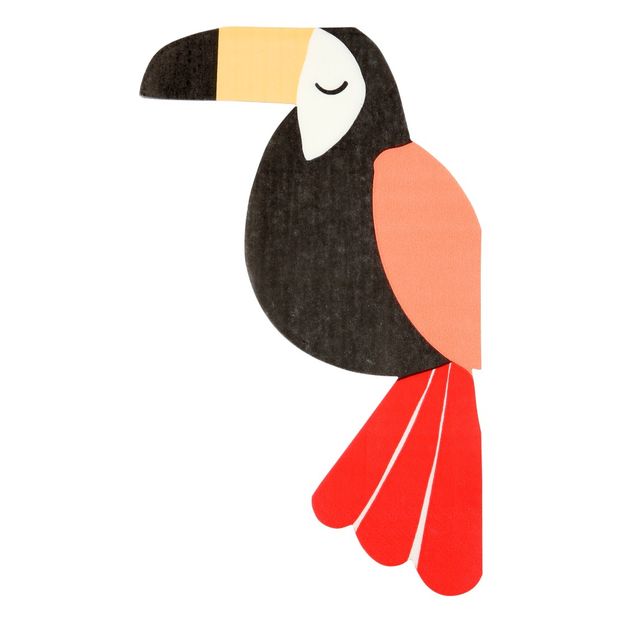 Toucan Paper Napkins - Set of 20-product