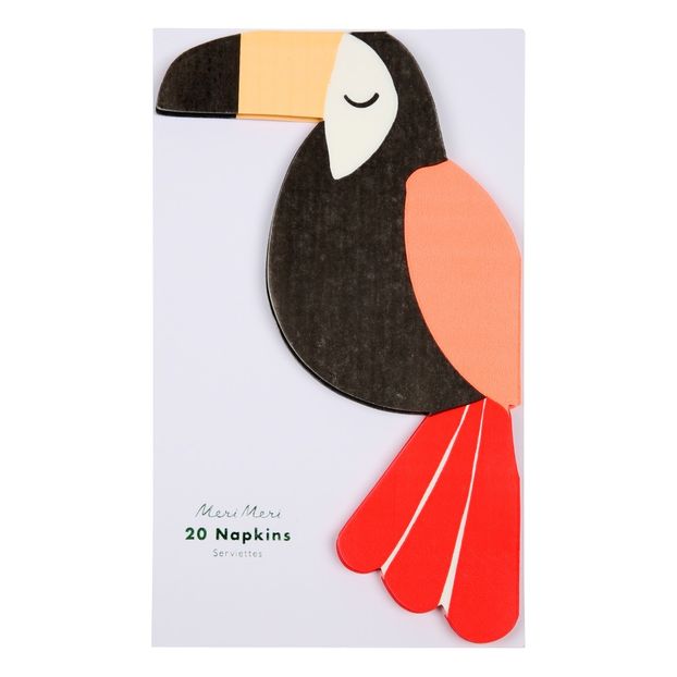 Toucan Paper Napkins - Set of 20-product