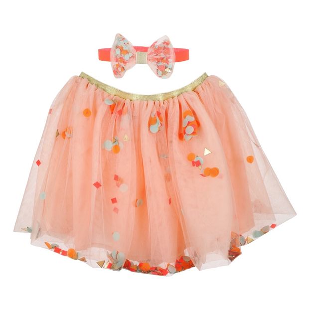 Tutu à paillettes et son serre-tête nœud-product