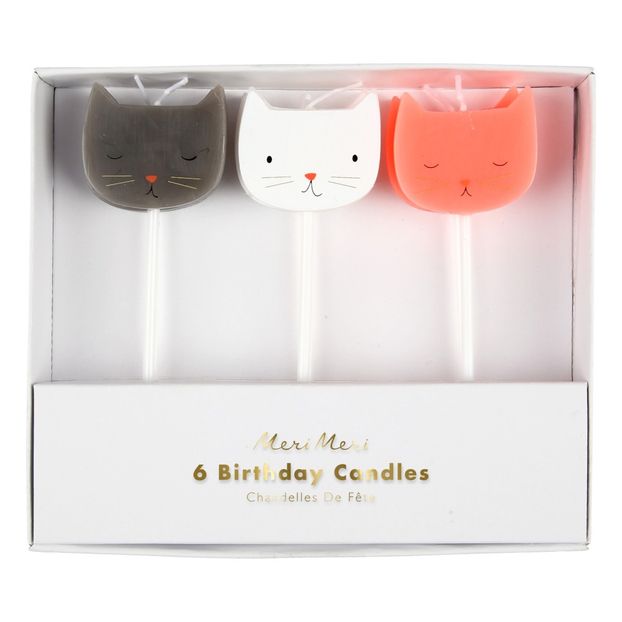 Bougies Chats - Set de 6-product