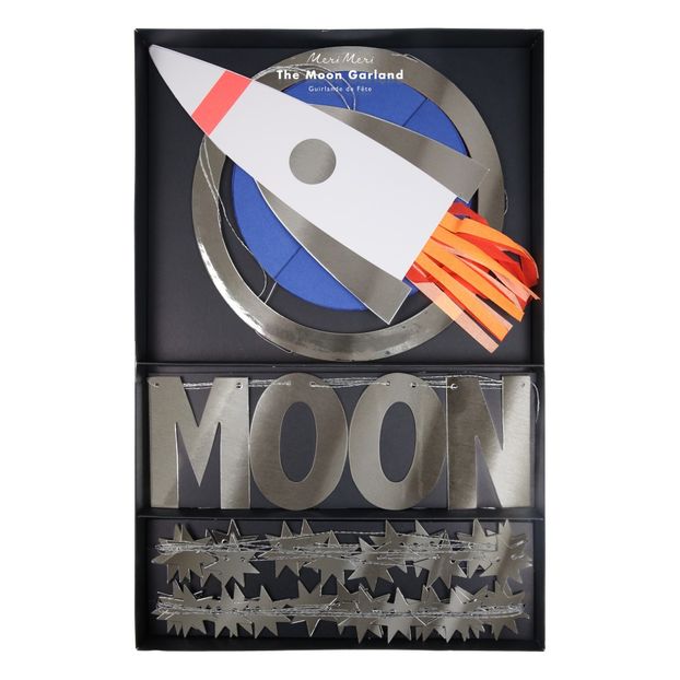 "To the moon" Paper Garland-product