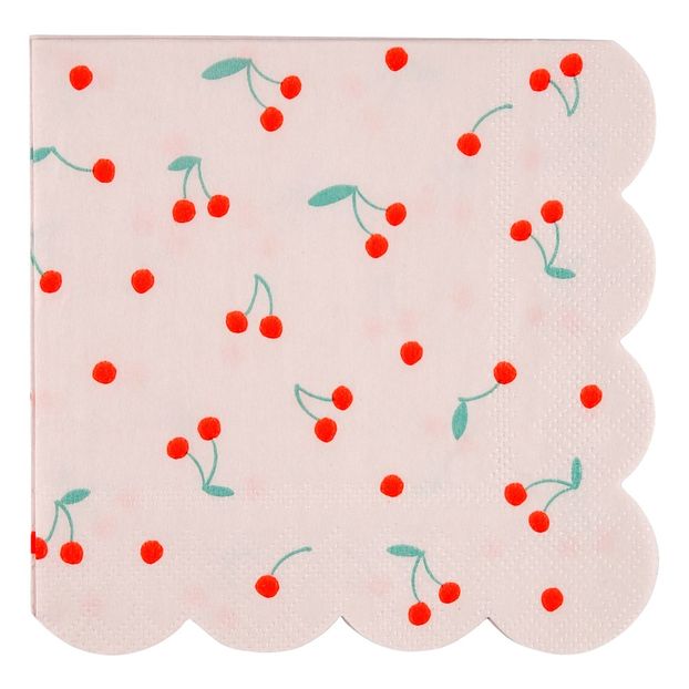 Serviettes en papier cerises - Set de 20-product