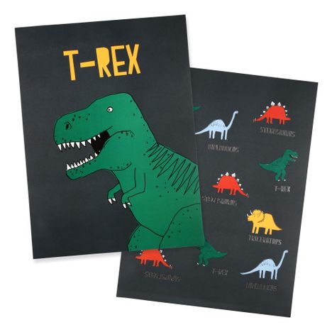 Affiches dinosaures - Set de 2-product