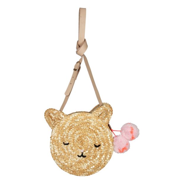 Leather Handle Cat Bag-product