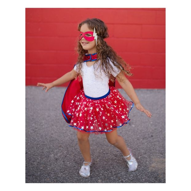 Super Hero Costume - Tutu, Cape and Mask-product