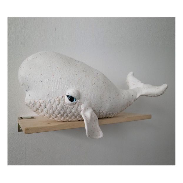Doudou géant beluga Albino 55 cm-product