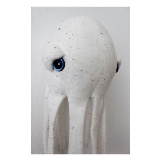 Albino Octopus Mini Soft Toy 30cm-product