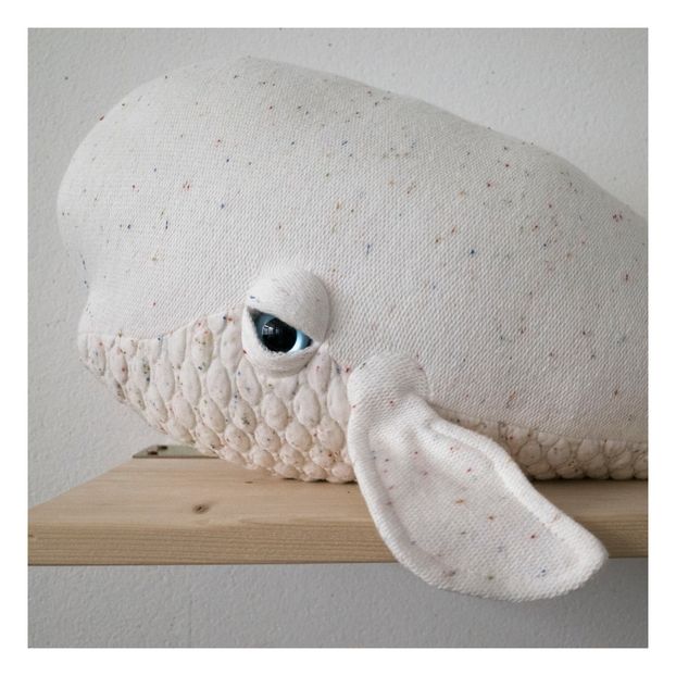Doudou géant beluga Albino 55 cm-product