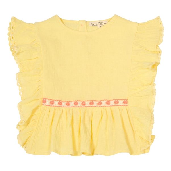 Blouse Volants Détails Brodés Bundi-product