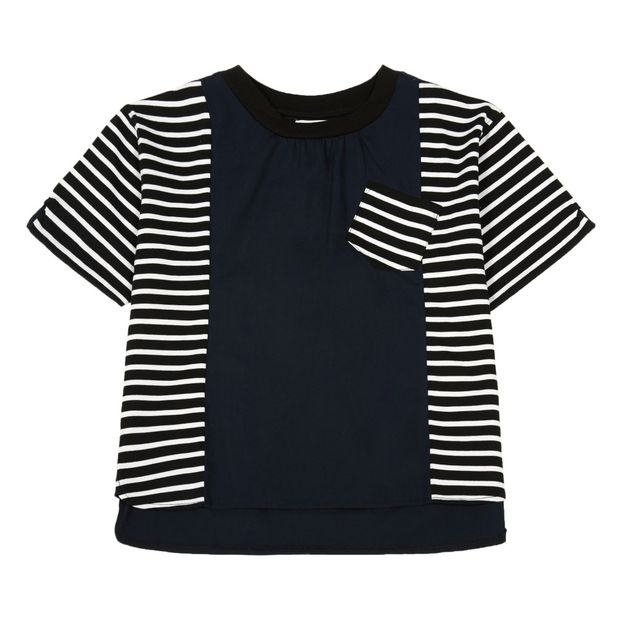 T-shirt Bicolore Ample Rayures-product