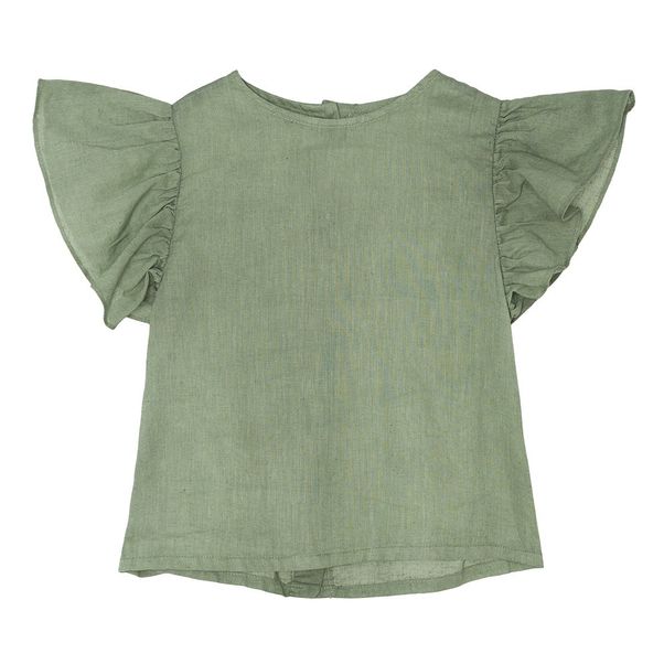 Blouse Lin Bio Volants Peter-product